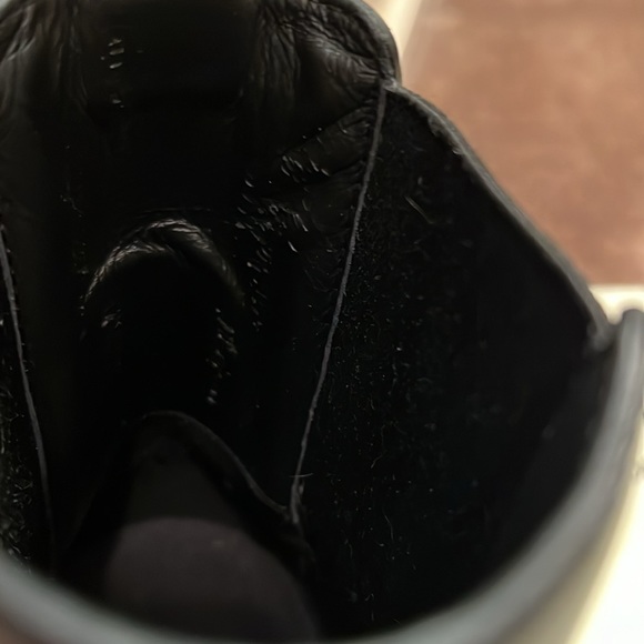 FENDI Force Black Leather Chelsea Boots - Picture 9 of 9